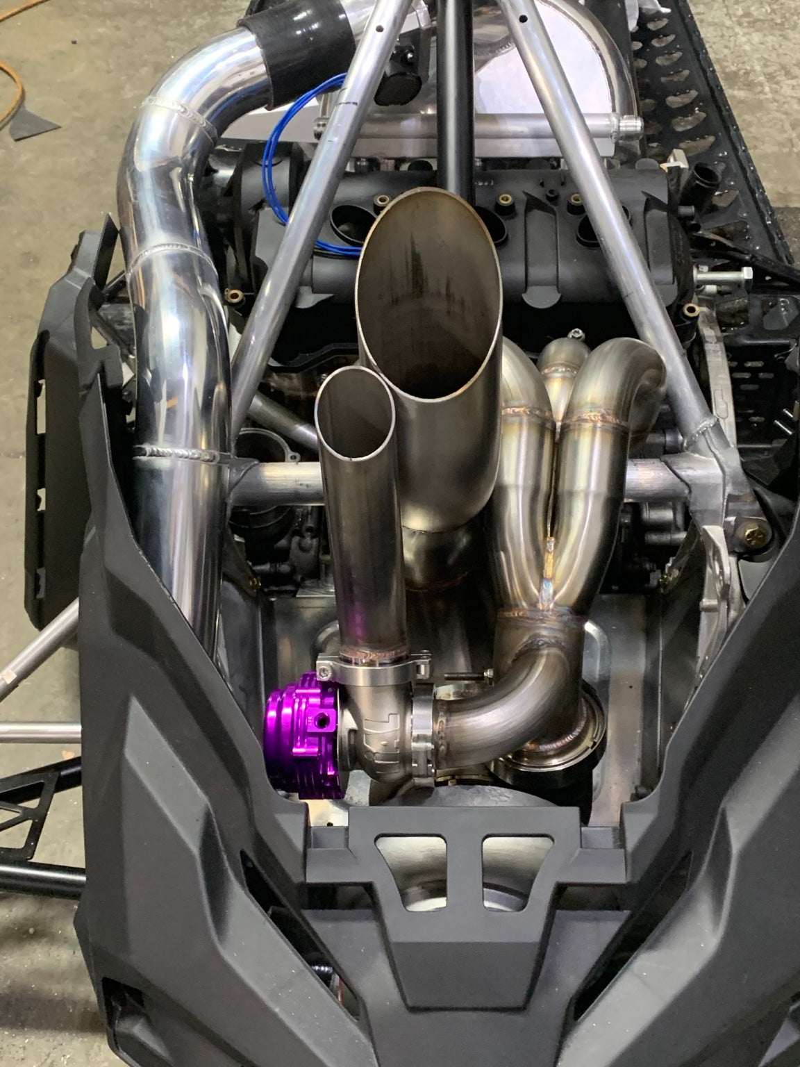 Custom turbo exhaust fabrication