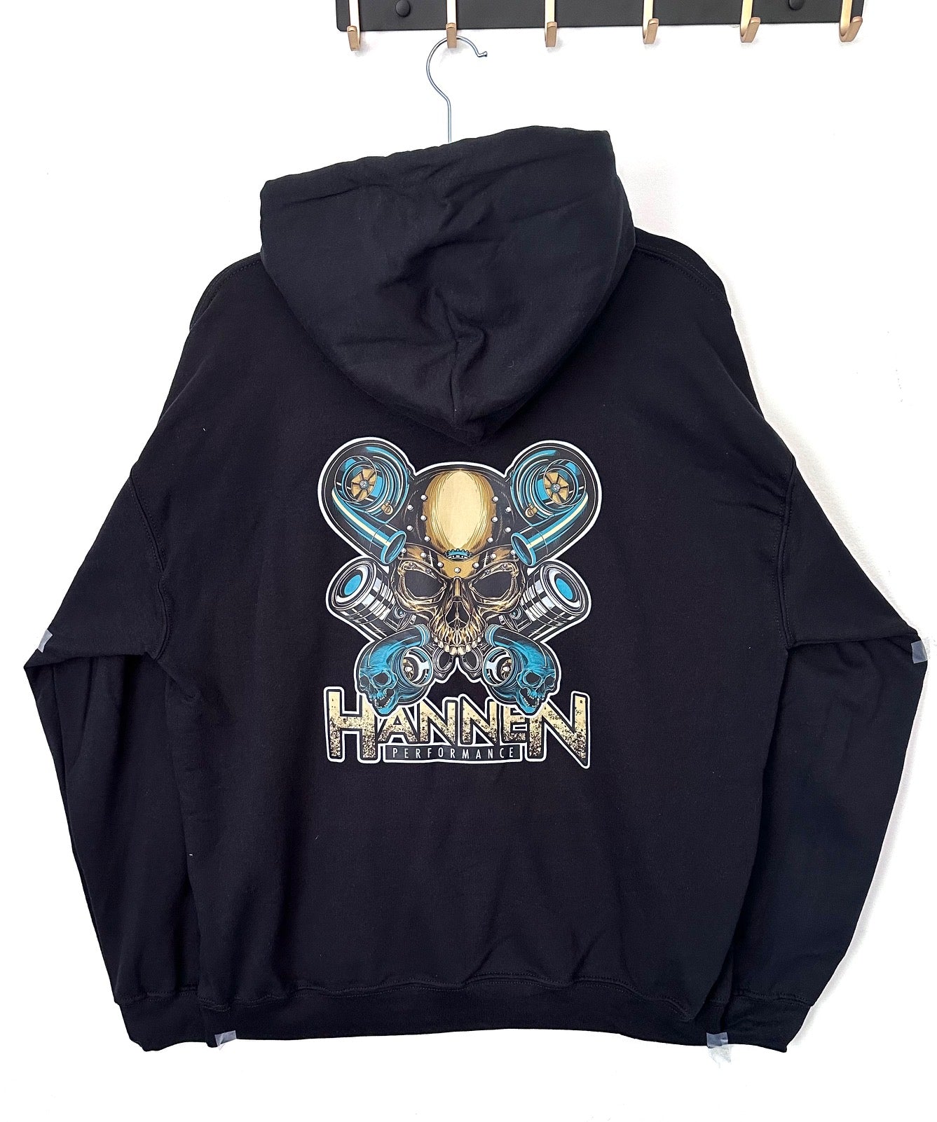 Hannen Performance- Yellow Skull Hoodie